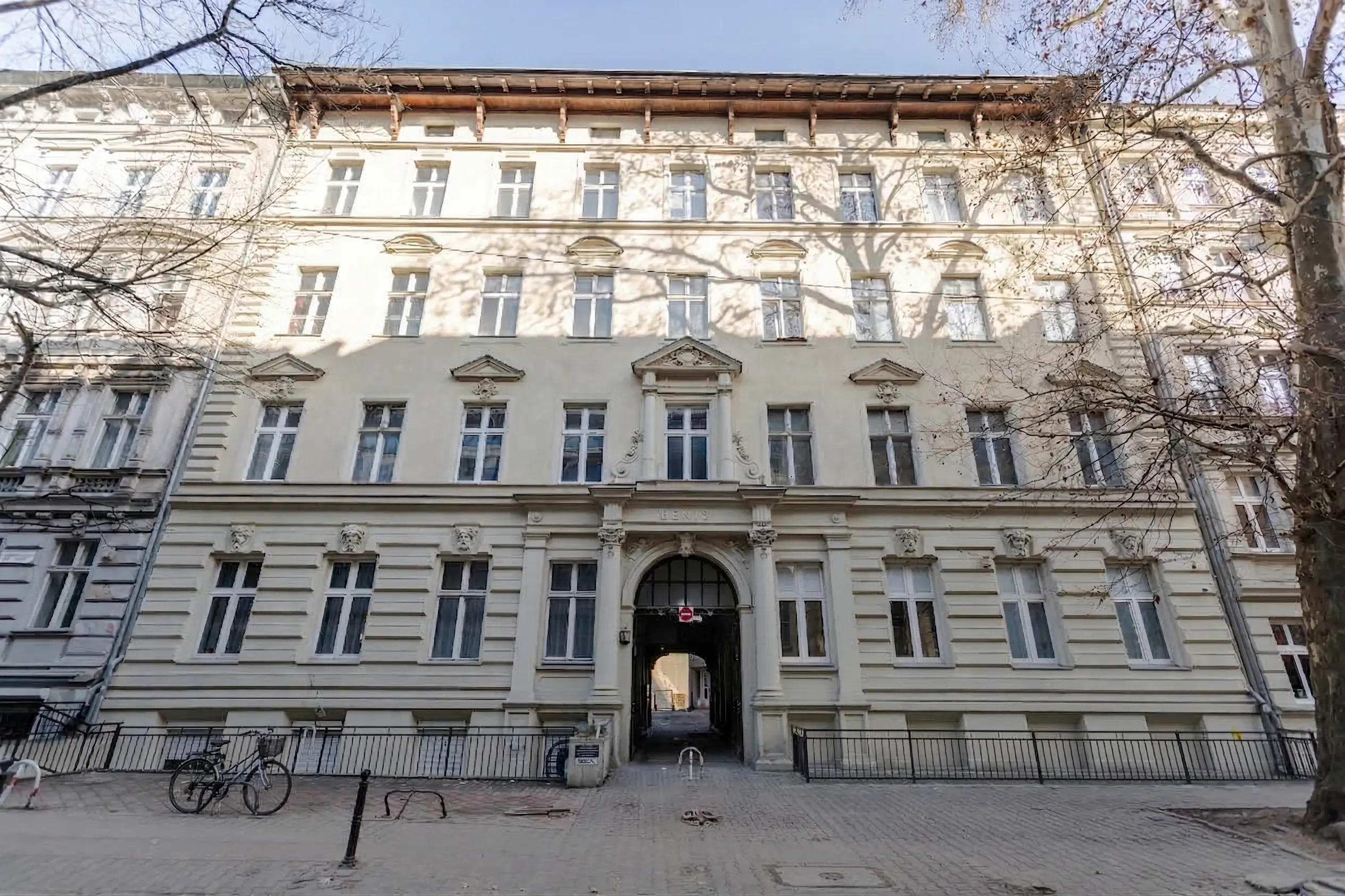 Elewacja frontowa kamienicy